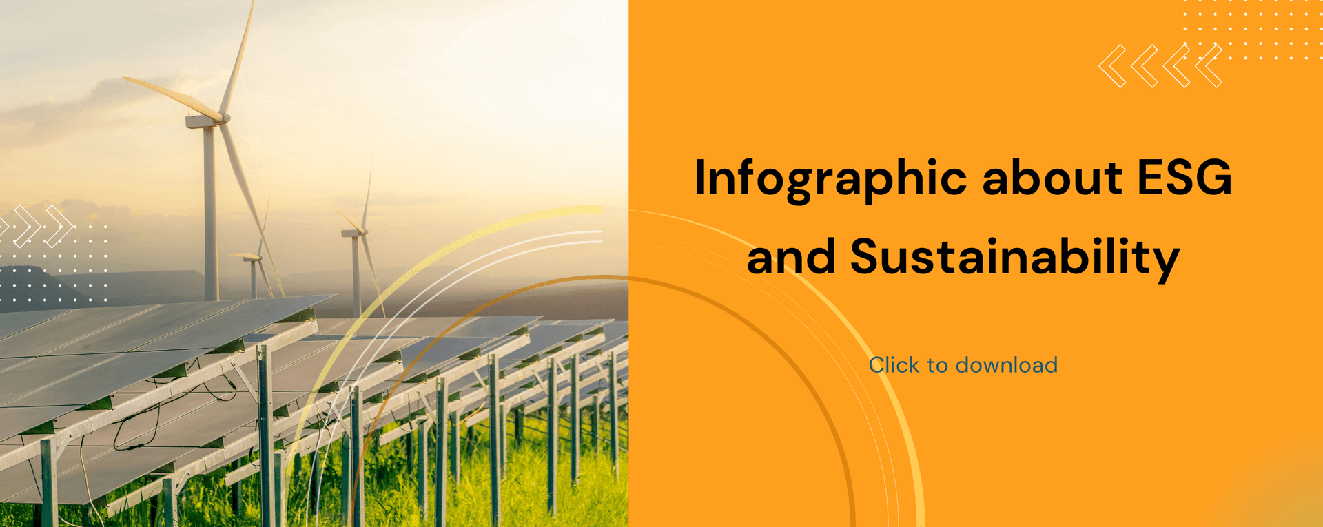Infographic about ESG and sustainability